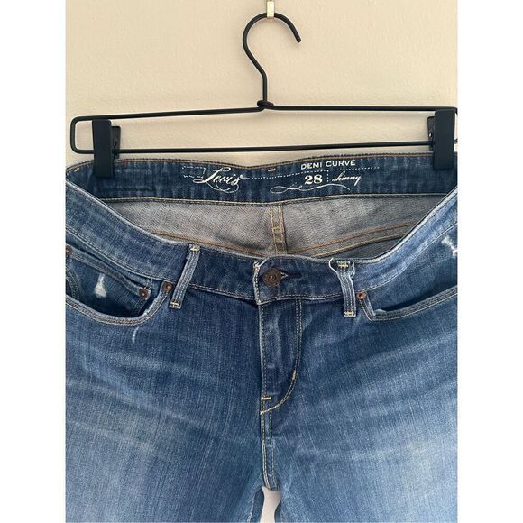 Levi’s Women’s Demi curve Skinny Jeans Size 28 - Picture 2 of 5